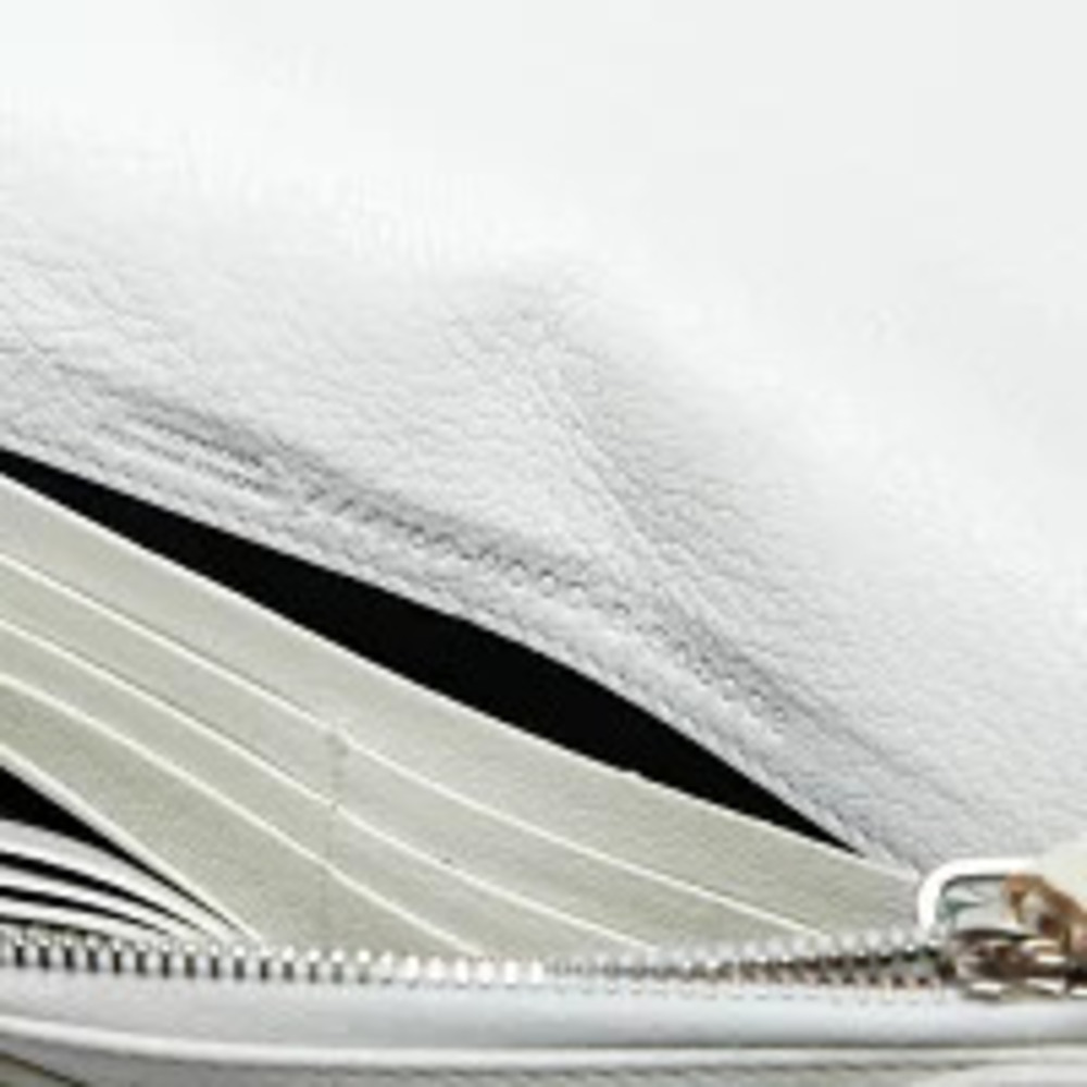 Balenciaga Wallet Chain City Shoulder Bag Ivory White - Picture 10 of 12
